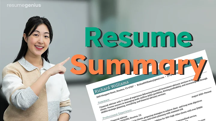 How to Write a Resume Summary (With Examples!)