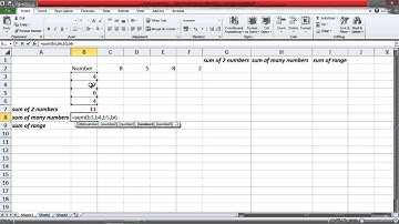 How to use Sum Formula in Excel ( Hindi / Urdu )