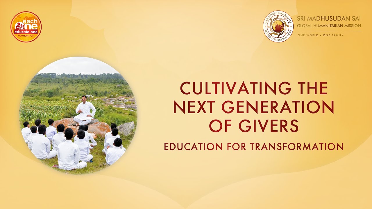 Cultivating the Next Generation of Givers | Education for ...