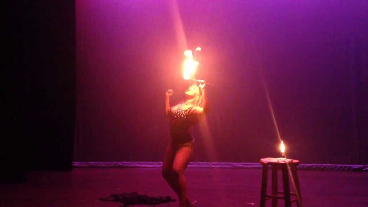 Fire-Eating Show Girl