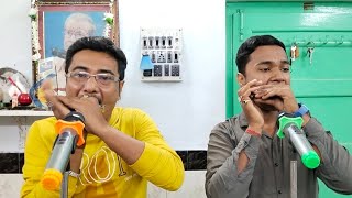 Aap Ki Ankhon Mein Kuch Harmonica Coverwith My Son Pritam Chatterjee