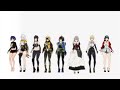 ZZZ MOMMIES BTTMFRN (JERSEY CLUB)【ゼンレスゾーンゼロ:ZZZ MMD/4K/60FPS】 #zzz #shorts #belle #zenlesszonezero