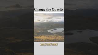 Adjust The Opacity Of The Image With Html, Css And Javascript