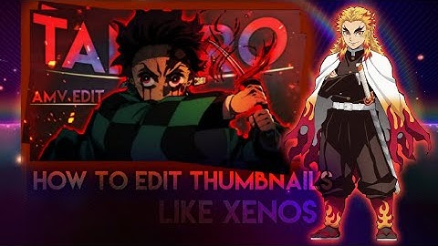 How to edit 4k YouTube anime thumbnails(tutorial) like @XenozEdit on Android