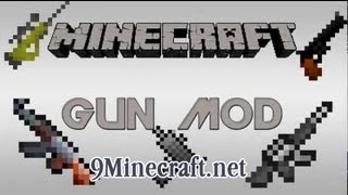 Minecraft Mod Review | Basic Guns MOD 1.8.8