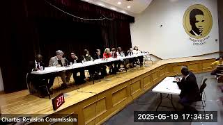 May 19 Hearing of the 2025 Charter Revision Commission