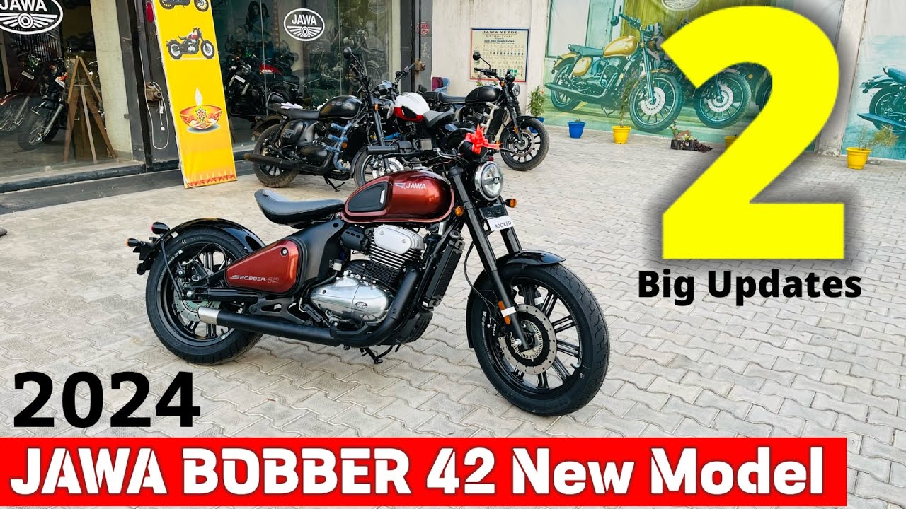 This Newly Updated Jawa Bobber 42 Model 2024 | Price 2 big updates ...