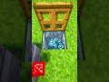 Minecraft Easy Teleporter!🪄(Babydoll) #shorts #minecraft