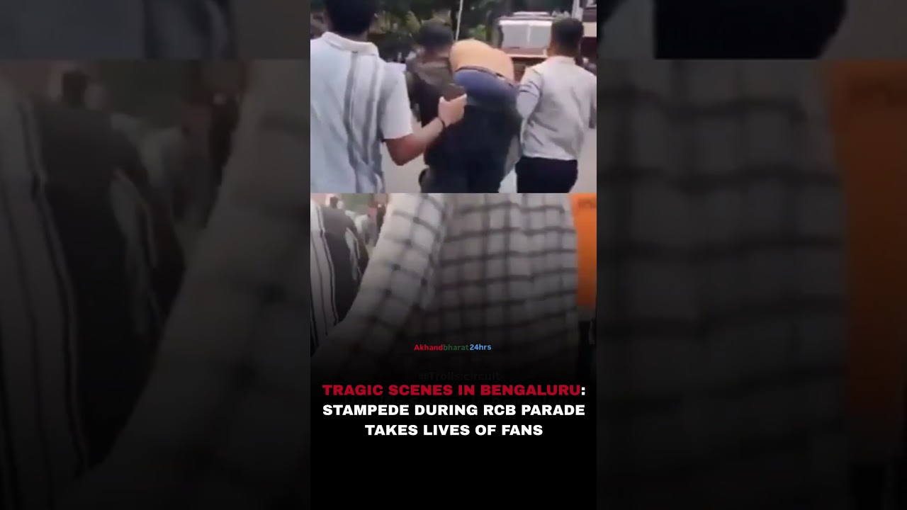 Horrific Scenes in Bengaluru Stampede DuringRCB Parade Claims Lives of Fans