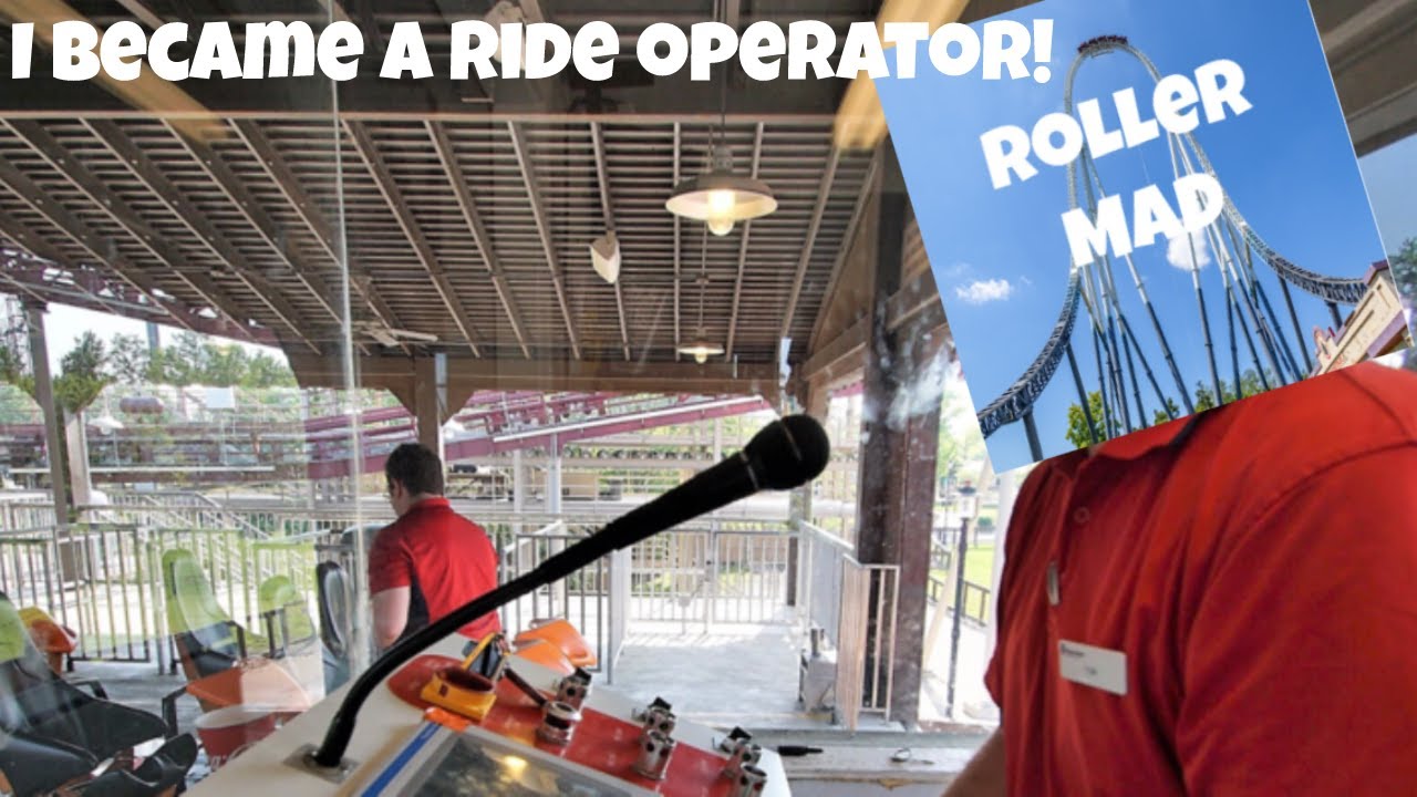 Ride Operator Building I BECAME A RIDE OPERATOR! - YouTube