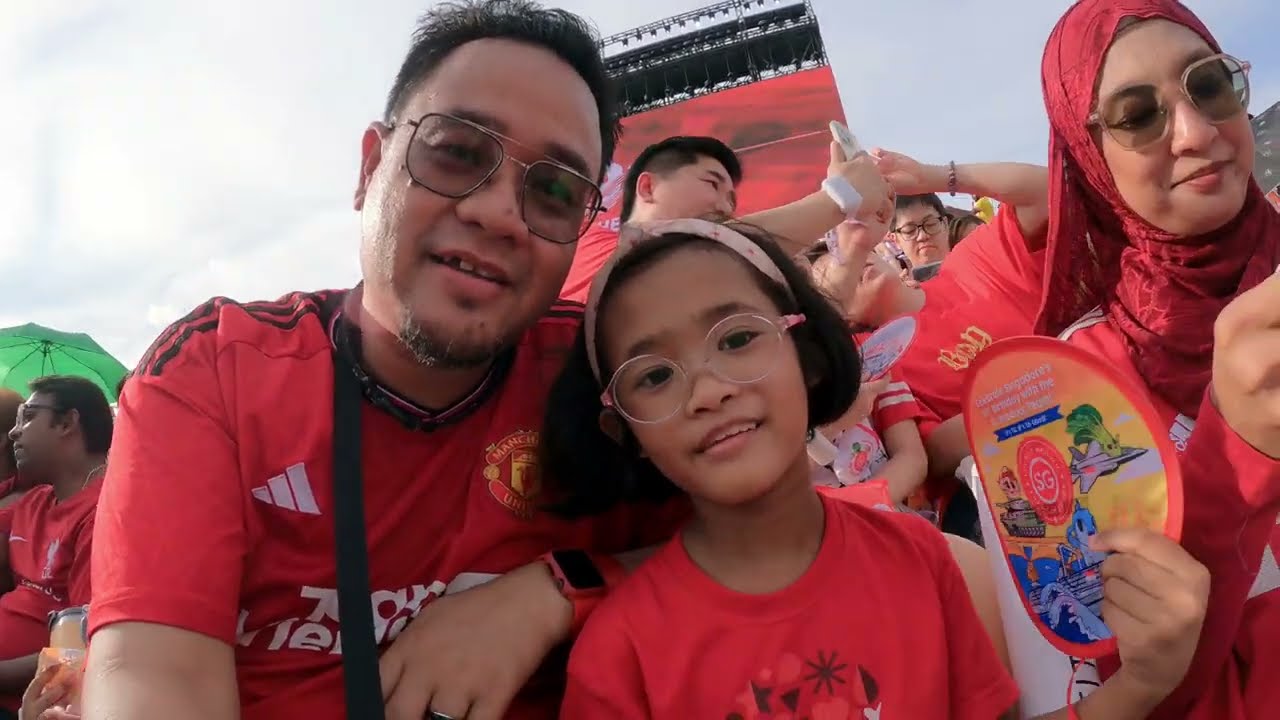 "Singapore National Day at Padang | Proud Moment as My Son Dances in the Parade"