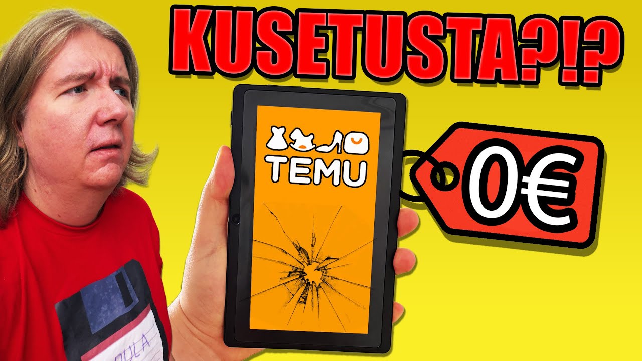 Tilasin Temun ILMAISEN tabletin?! Täysi kusetus?!