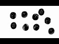 Baby Sensory Black White Mozart Classical Music | Hand drawn doodle dots fun video v3