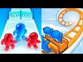 Join Blob Clash 3D 🆚 Runner Coaster I Android New Update (ios Android) Gameplay