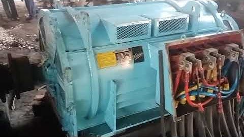 no load testing of 1500 hp Slipring induction motor