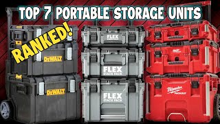 BEST Portable Tool Storage systems (RANKED) WATCH BEFORE YOU BUY!