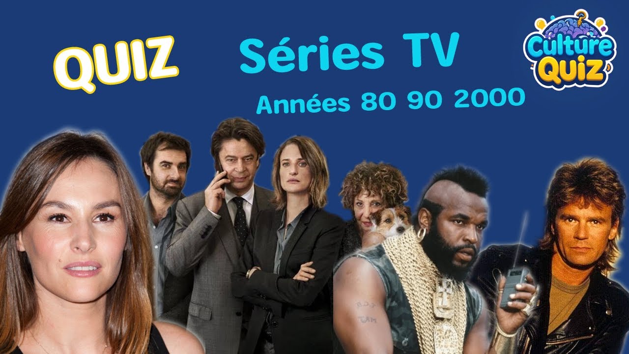 Quiz Séries TV Cultes : Années 80, 90, 2000 – Saurez-vous tout retrouver ?