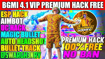 BGMI HACK 4.1 | BGMI 4.1 MOD APK | BGMI ESP HACK | BGMI NEW HACK TODAY | HOW TO HACK BGMI HACK