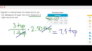 5-8 Ratio Reasoning: Convert Customary Units