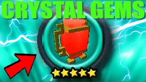 CRYSTAL GEMS UPDATE !!! NEW MAX POWER RANK 46K+ 😮