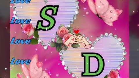 S D name love status video ❣️🌷❣️WhatsApp status video love status video