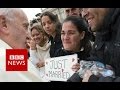 Catholic church pope francis urges greater family understanding  bbc news