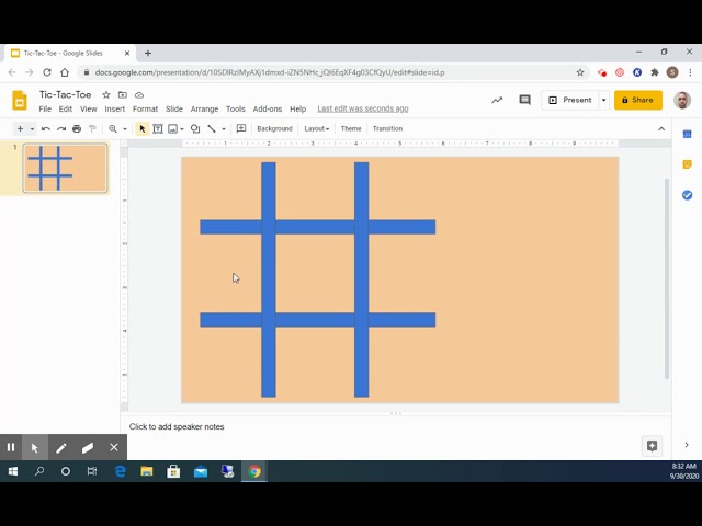 Tic Tac Toe PowerPoint Presentation and Google Slides