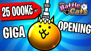NEJVĚTŠÍ OPENING V HISTORII!! (25 000Kč) | The Battle Cats #33