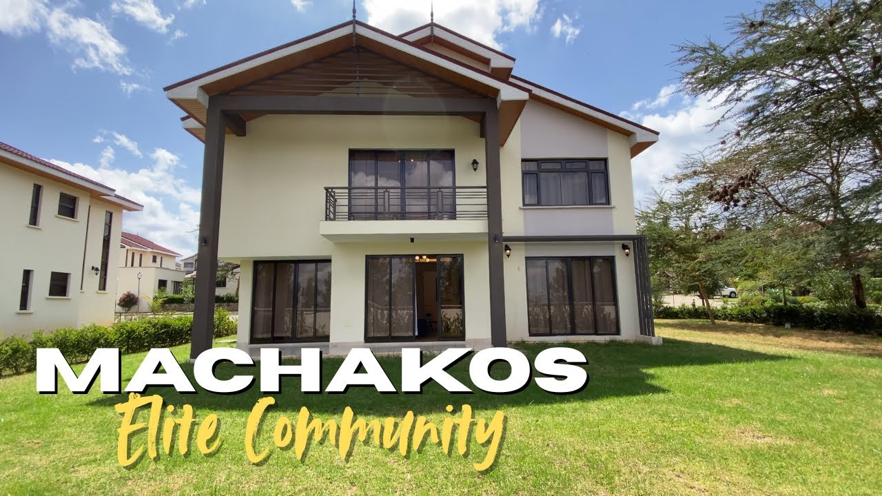 Exploring Modern Living in Machakos 🇰🇪🏠 4 Bedroom Maisonettes