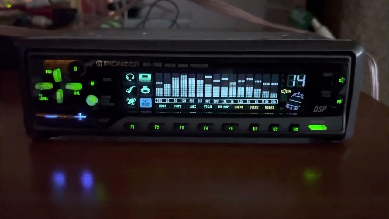 Pioneer DEQ 7600 DSP YouTube