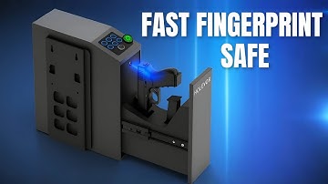 Biometric Fingerprint Gun Safe Review | 3-Way Quick Access, Easy Setup & Mounting!
