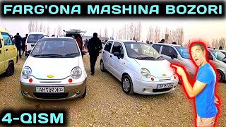 21 DEKABR FARG'ONA MASHINA BOZORI SPARK MATIZ VA TIKO NARXLARI