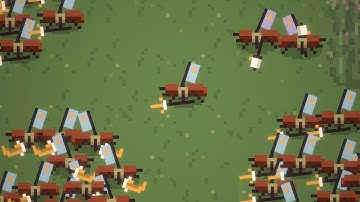 clips from developing new fraction in my rts game. (termites)