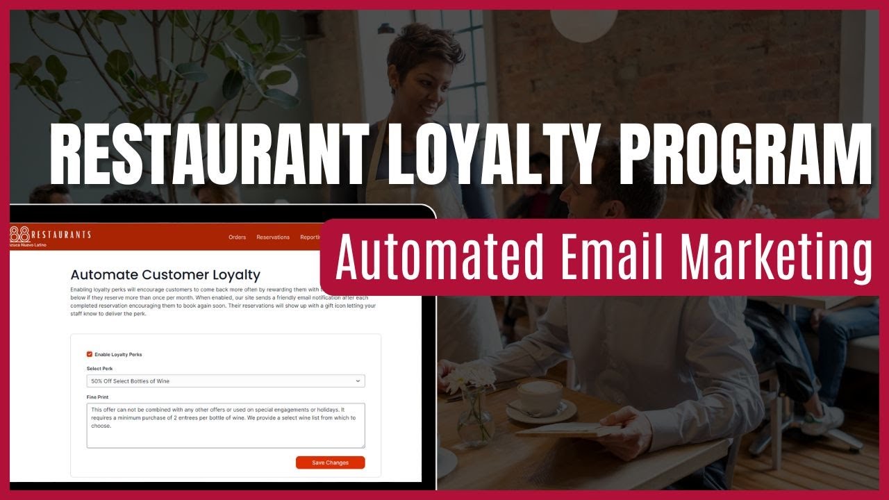Easy to Use Restaurant Loyalty Program with Automated Email Marketing ...