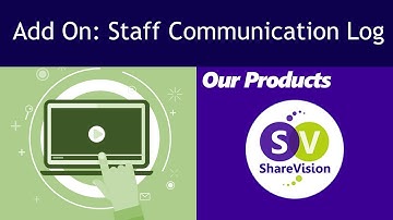 ShareVision: Staff Communication Log Add-On