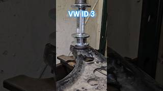 VW ID 3 control arm bushing replacement. #shorts #suspensionrepair #controlarm
