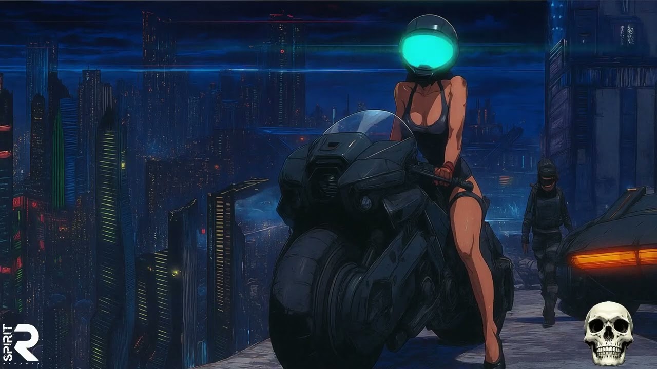 Ambient Techno Cyberpunk music // Wings of Static