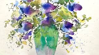 Paint Beautiful Sweet Peas Step by Step!