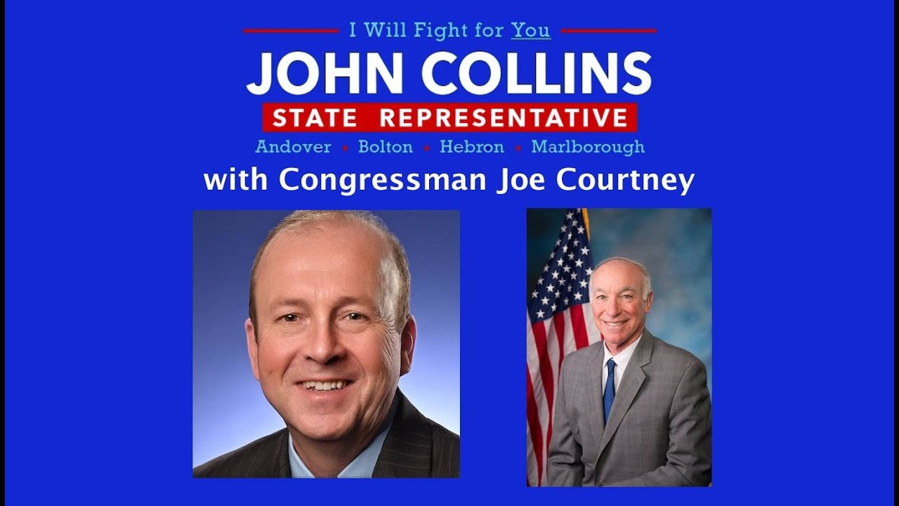 John Collins Town Hall with Congressman Joe Courtney YouTube