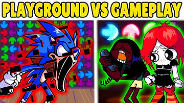 FNF Character Test Gameplay VS Playground | Whitty Ruby Sonic | fnf mods