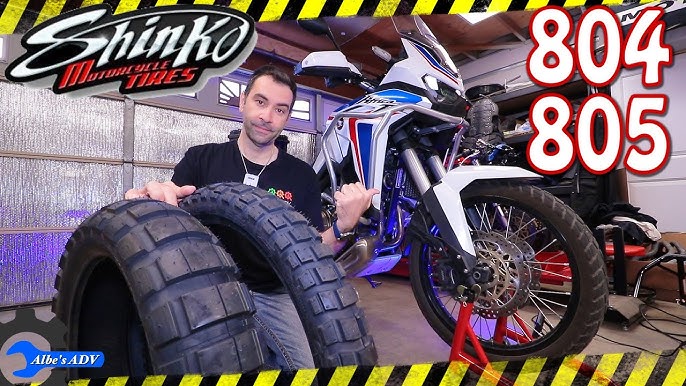 Review: Shinko 804 and 805 Adventure Trail Tires 