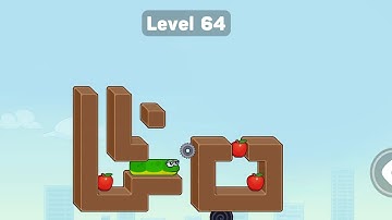 Snake Puzzle Slither to Eat Level 64 Walkthrough Solution