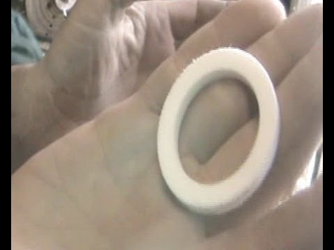 Как вырезать круглую прокладку. Cutting the round laying - YouTube