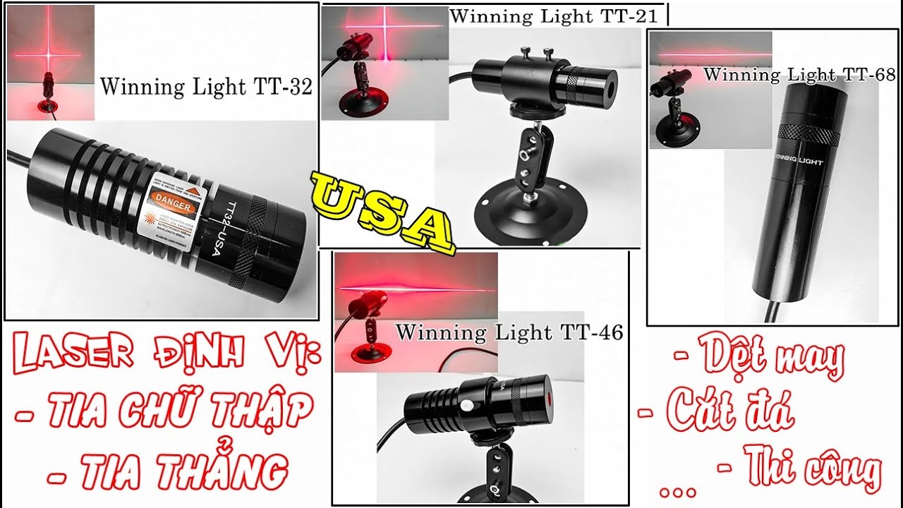 Laser tia chữ thập và đường thẳng, định vị cắt vải, đá hoa cương ...