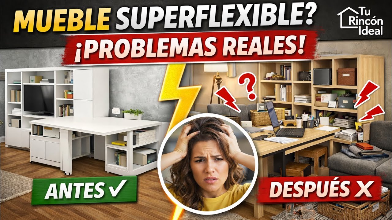 El error de los muebles modulares que hace tu casa incómoda