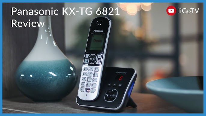 Panasonic KX-TGC212 Digital Cordless Telephone Review By