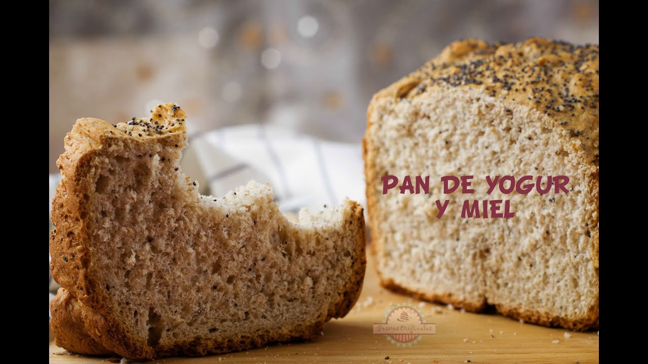 Pan de Yogur y Miel - Pan en Panificadora LIDL - Pan Casero
