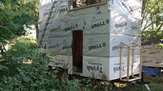 17 Year Old Builds Tiny House - Progress After 3 Months