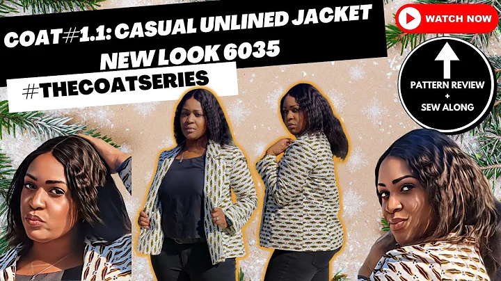 #304: Casual Unlined Blazer (New Look 6035)| Patte...