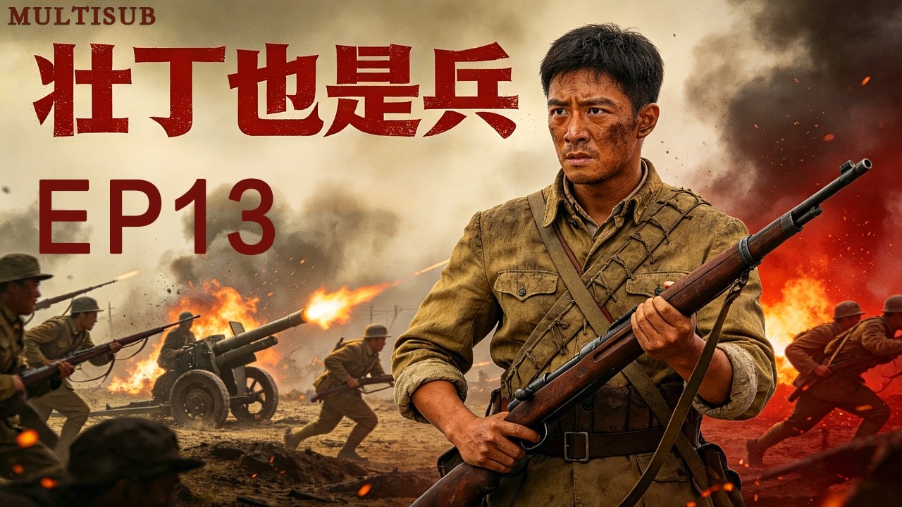 熱血抗戰《血戰到底之壯丁也是兵》13丨背負 「叛國」 污名的川軍營長趙國武，集結底層百姓組成壯丁團抗日，譜寫出了可歌可泣的戰爭史詩！#抗日戰爭 #戰爭 #奇道 #徐翠翠 #陳創 #姜寒 #斌子 #王迅
